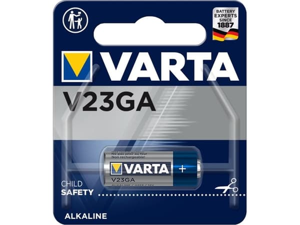 Varta Electronics-batteri A23 52 mAh, 10 st