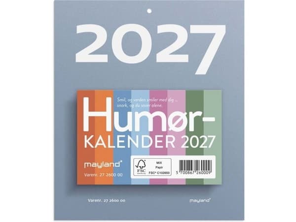 Rivkalender Humör 2027