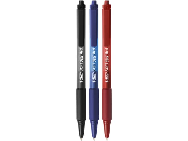 Kuulakärkikynä BIC Soft Feel Medium 1,0 mm sininen - (12 kpl)