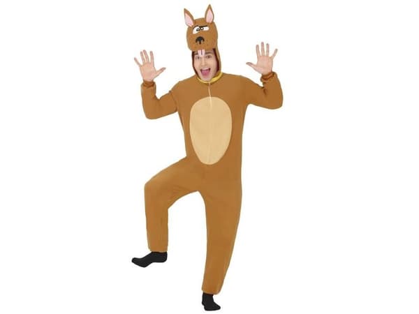 Brun hund kostume