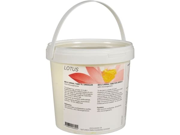 Toiletrens, URINAL TABLETT yellow, gul