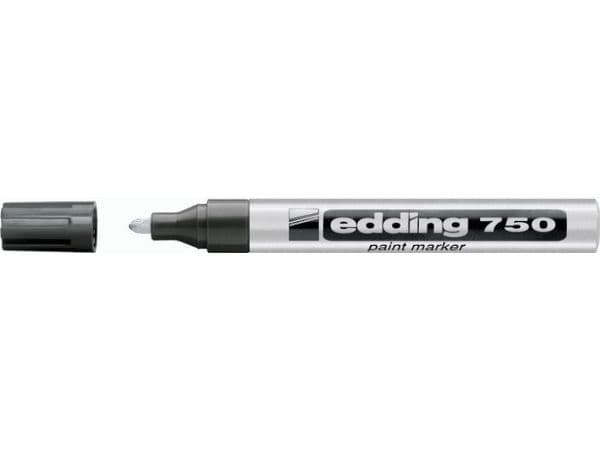 Malingstusj Edding® 750 sølv - (10 stk./pakning)
