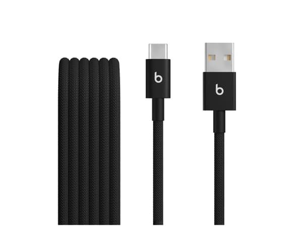 Apple Beats, 1,5 m, USB A, USB C, USB 2.0, musta