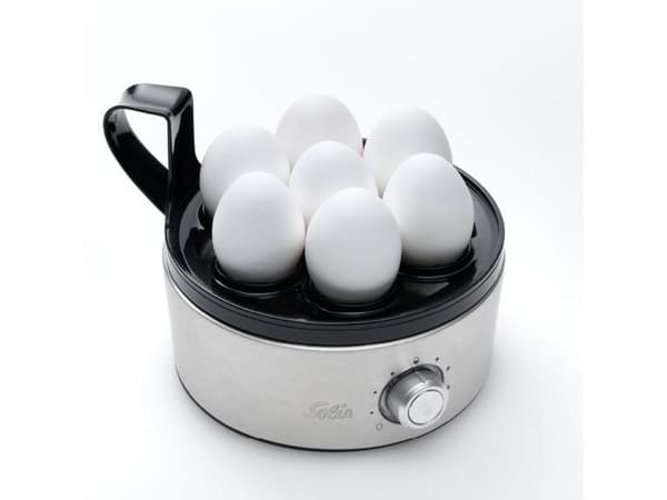 Solis Egg Boiler & More 8272, 7 egg, Metall, Sort, Grå, 400 W, 170 mm, 170 mm
