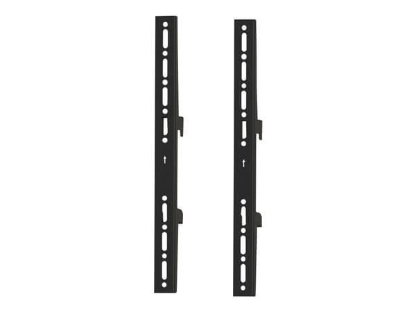 Multibrackets M Pro 600mm - Monteringskomponent (2 fasta armar) - stål - svart