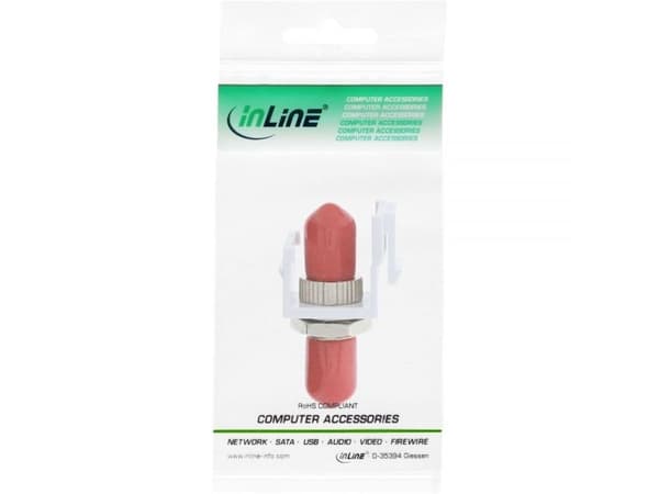 InLine 89988D, Vit, 8 g, 1 styck, 22 mm, 37 mm, 19 mm
