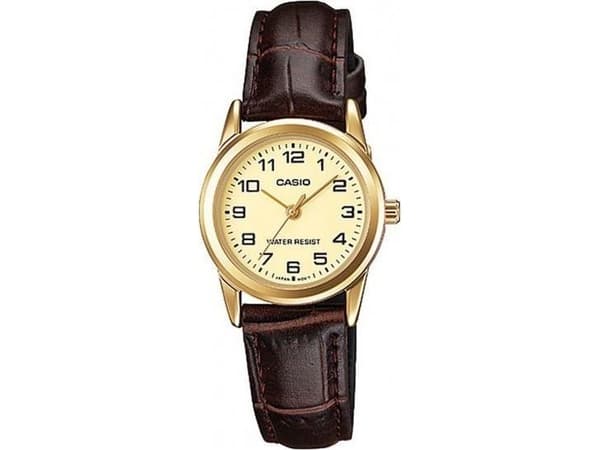 Klokke CASIO LTP-V001GL-9B (dame) + boks