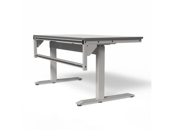 Ergonomisk arbeidsbord 2000x800 mm m/ HPL-bordplate