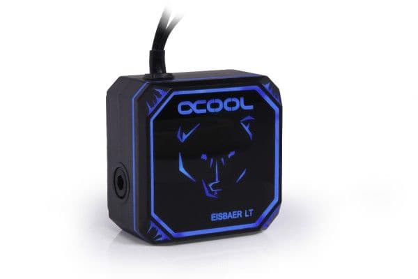 Alphacool Eisbaer Aurora LT Solo - Musta, CPU-jäähdytin (musta)
