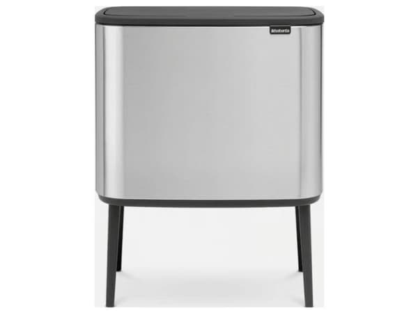 Brabantia 316227, 34 l, Rektangulær, Plast, Stål, Rustfritt stål, Plast, 540 mm