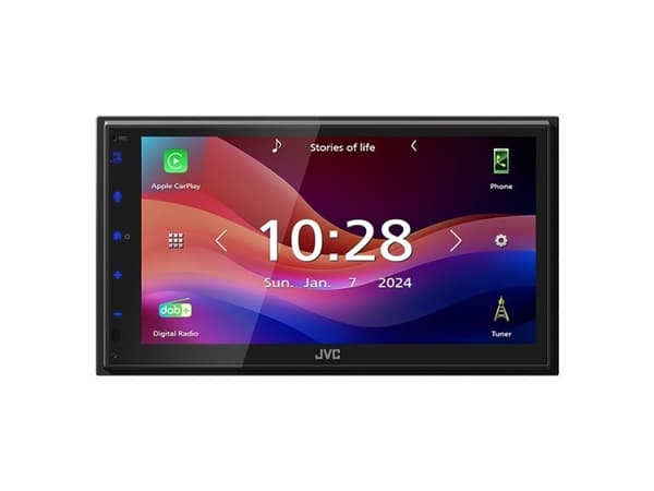 JVC KW-M695DBW autoradio Apple CarPlay / Android Auto, DAB+ ja Bluetooth
