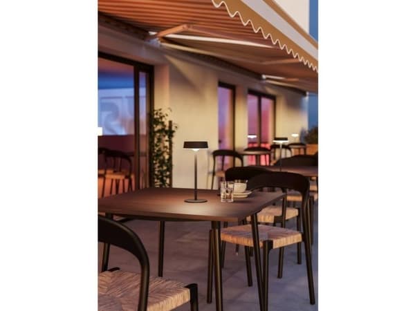EGLO SIMERI SOLCELLEBORD CCT M/TOUCH DIM SVART