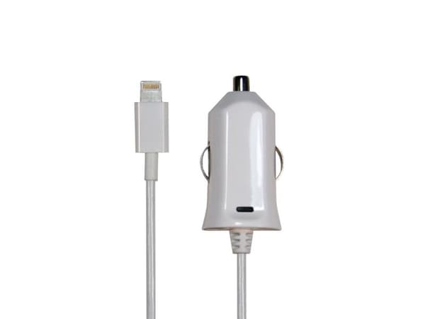 Sinox i-Media - Strömadapter - bil - 2.4 A (Lightning) - Europa - för Apple iPad/iPhone/iPod (Lightning)