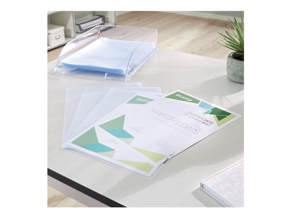 Dekk Leitz PP 160my med preging A4 - (100 stk.)