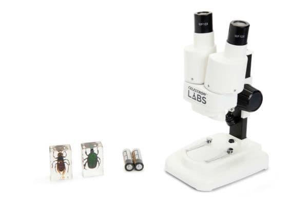 Celestron LABS S20, Optisk, 20x, LED, Glass, Batteri, 102 mm
