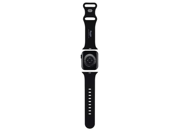Hello Kitty silikonstrapp til Apple Watch 38/40/41mm - sort