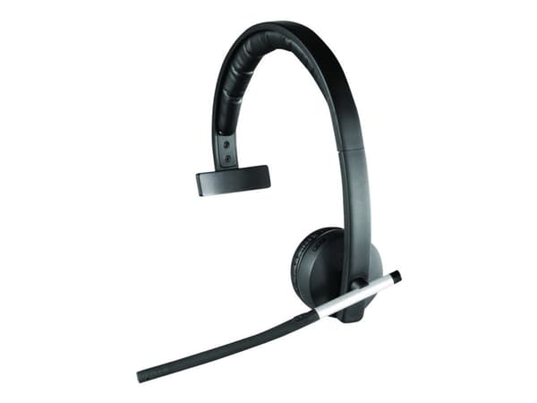 Logitech Wireless Headset Mono H820e - Headset - på örat - DECT - trådlös