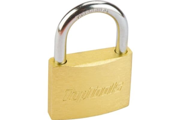 Top Tools 60mm Cast Iron Padlock with 3 Keys - 90U273