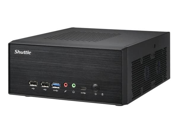 Shuttle XPC slim - Barebone - ingen CPU - RAM 0 GB - Gigabit Ethernet