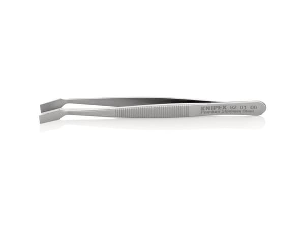 Knipex 92 01 06, Rustfritt stål, Rustfritt stål, Flat, Buet, 16 g, 10 mm