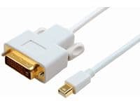 MicroConnect - DisplayPort kaapeli - Mini DisplayPort (uros) - DVI-D (uros) - 1 m