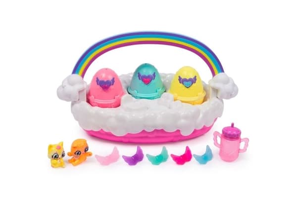 Hatchimals Alive Neon Rainbow Basket