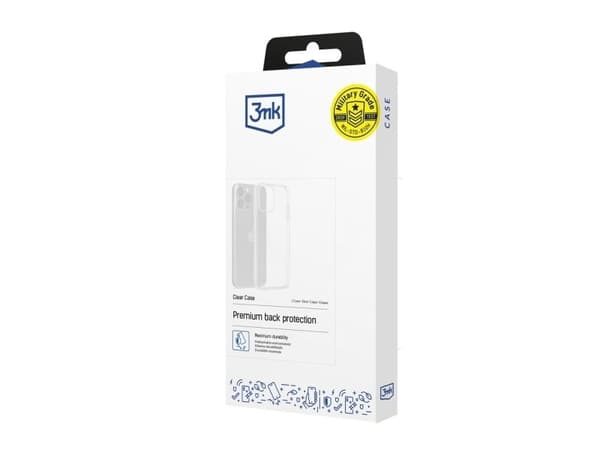 3MK Clear Case, Suojus, Samsung, Galaxy S25+, 17 cm (6.7"), Läpinäkyvä