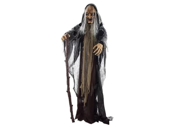 Stående heks lyd og bevægelse, 160 cm