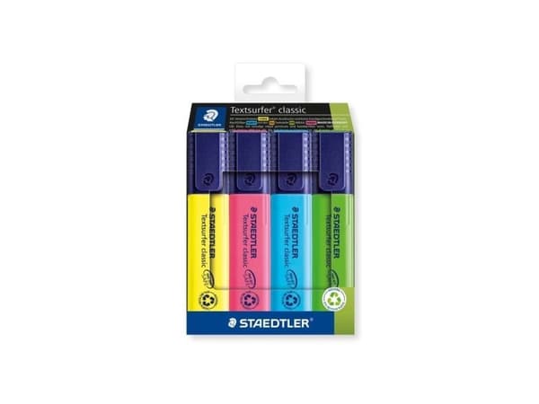 Staedtler Textsurfer classic 364, 4 st