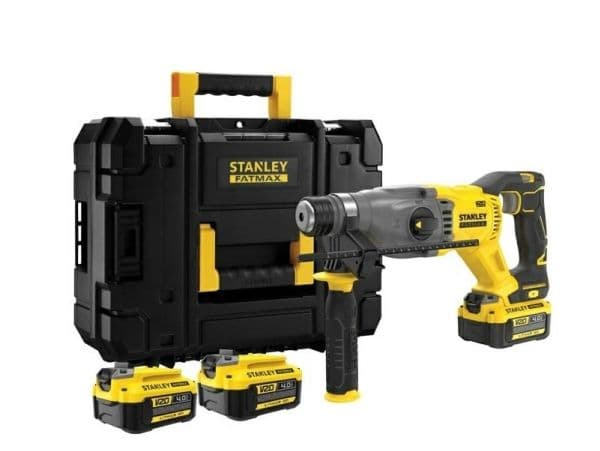 STANLEY HAMMER DILL SDS+ 18V V20 2x4Ah BOX