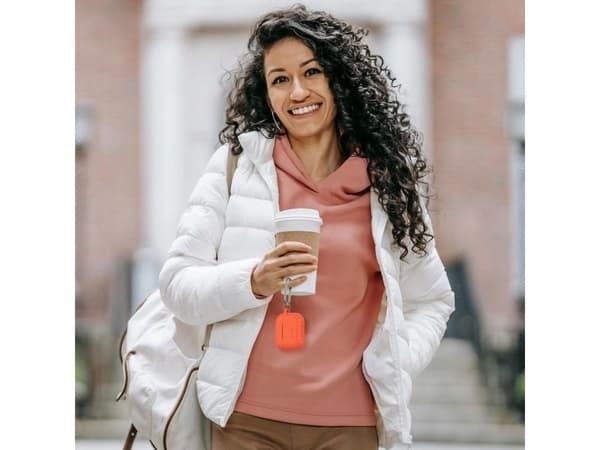 Tech-Protect silikon hook-deksel til Apple AirPods Pro 1 / 2 - pink
