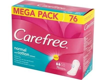 CAREFREE_Cotton Fresh bind 76 stk