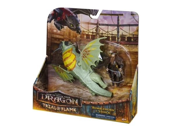 Dragons Viking & Dragon-Rumblehorn & Stoick