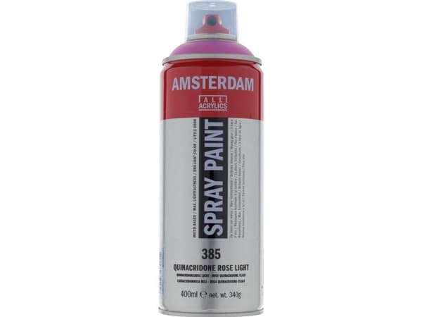 Amsterdam sprayfärg Quinacridone Rose Light 385