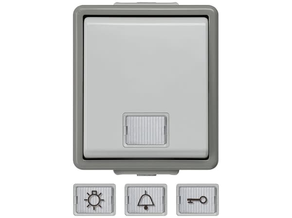 Siemens 5TD4701, Pushbutton switch, Flerfarget, 105 g