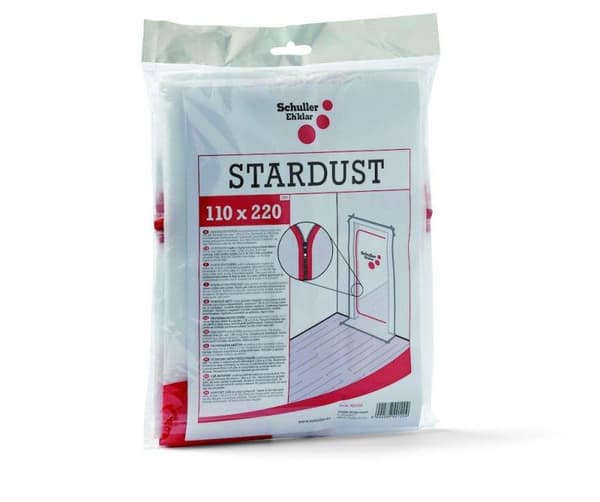 Støvdør Stardust 110x220cm m/lynlås
