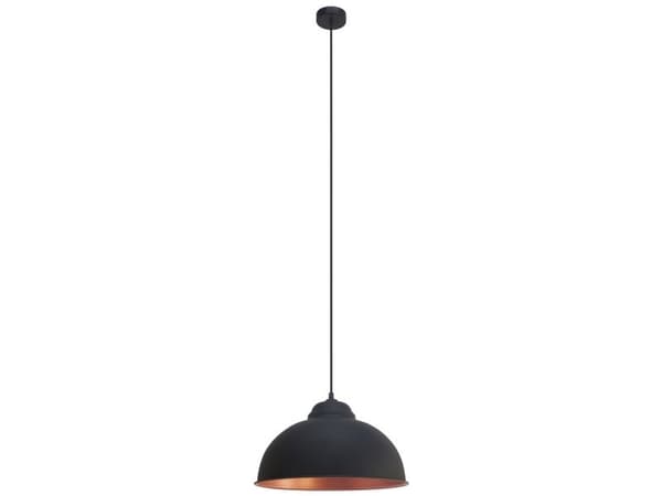 Truro 2 Pendel Ø370, sort/kobber Indv.