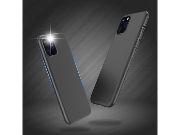 Gel flexible cover for iPhone 15 Plus Soft Case - black