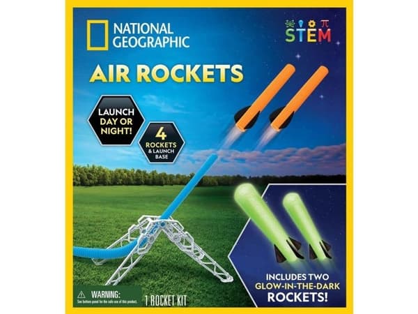 National Geographic Air Foam Rocket
