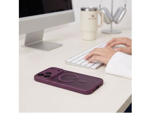 Tech-Protect BasicMag MagSafe Case for iPhone 17 Pro Max / 18 Pro Max - Burgundy Matte