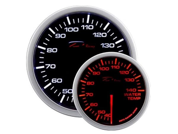 Vanntemperaturmåler "smoke" 52 mm