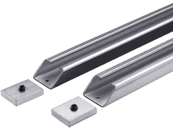 Rittal TS 4333.180, Stål, Silver, 2 styck