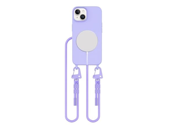 Tech-Protect MagNecklace MagSafe iPhone 15-etui - Lavendel