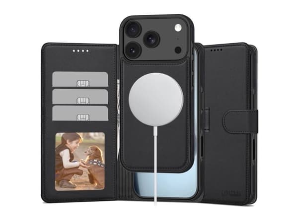 Tech-Protect Wallet Magsafe iPhone 17 Pro Max matte black