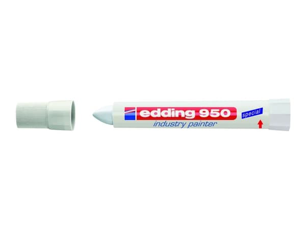 Färgmarker Edding 950-49 industri, vit