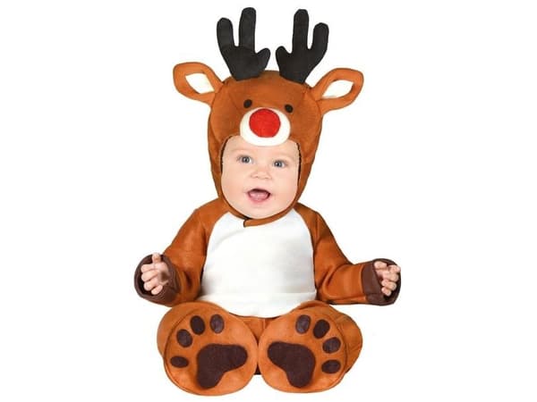 Baby Rensdyr kostume