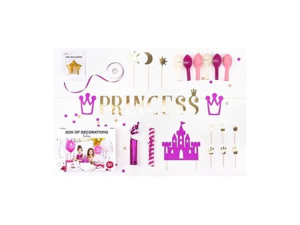 PartyDeco SET7-KARTON, Dekoration, Temafest, 6 styck