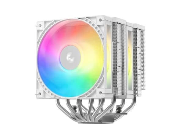 DeepCool AG620 G2 WH ARGB, Luftkjøler, 12 cm, Hvit