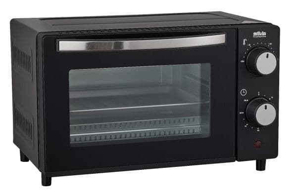 MB1000 Mini uuni 10l 650 Watt musta/kromi