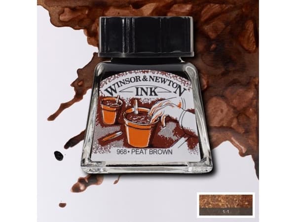 Ritbläck 14 ml Peat Brown 469